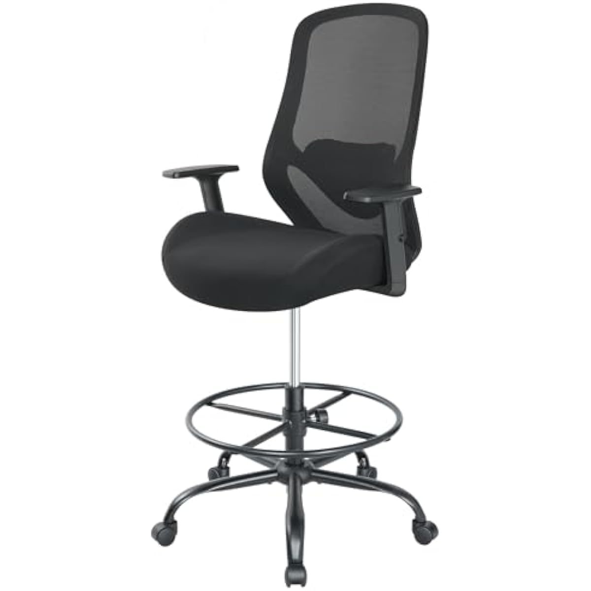 Rings - Ergonomic Tall Drafting Chair with Memory