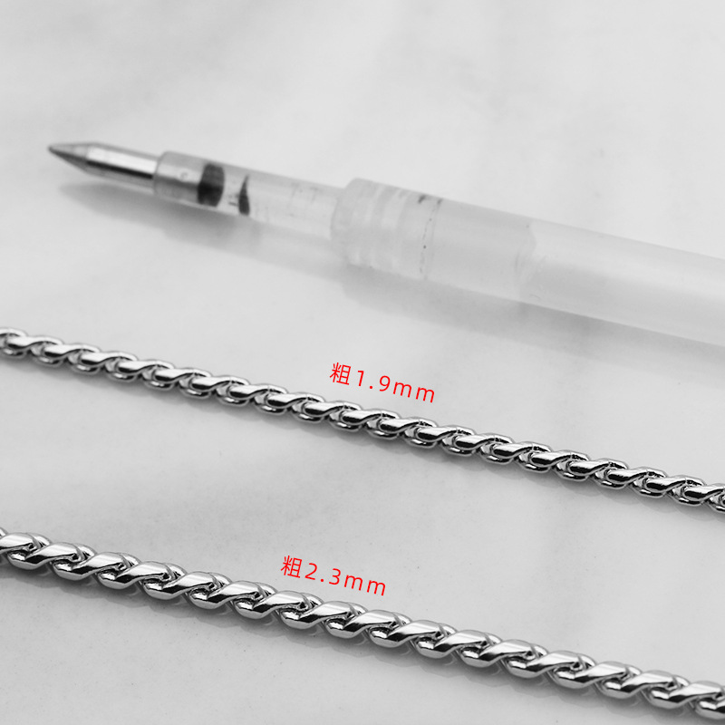 Fashion Stainless Steel S-shap - Cuban Link Chain 12Mm 评论和价格