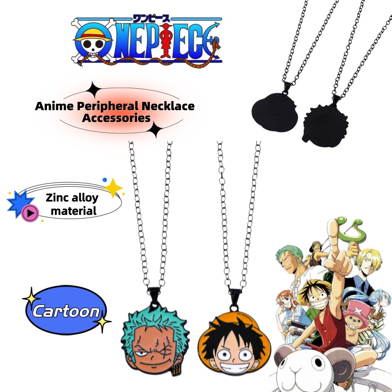 One Piece anime merchandise cr - Anime Pendant Necklace 评论和价格