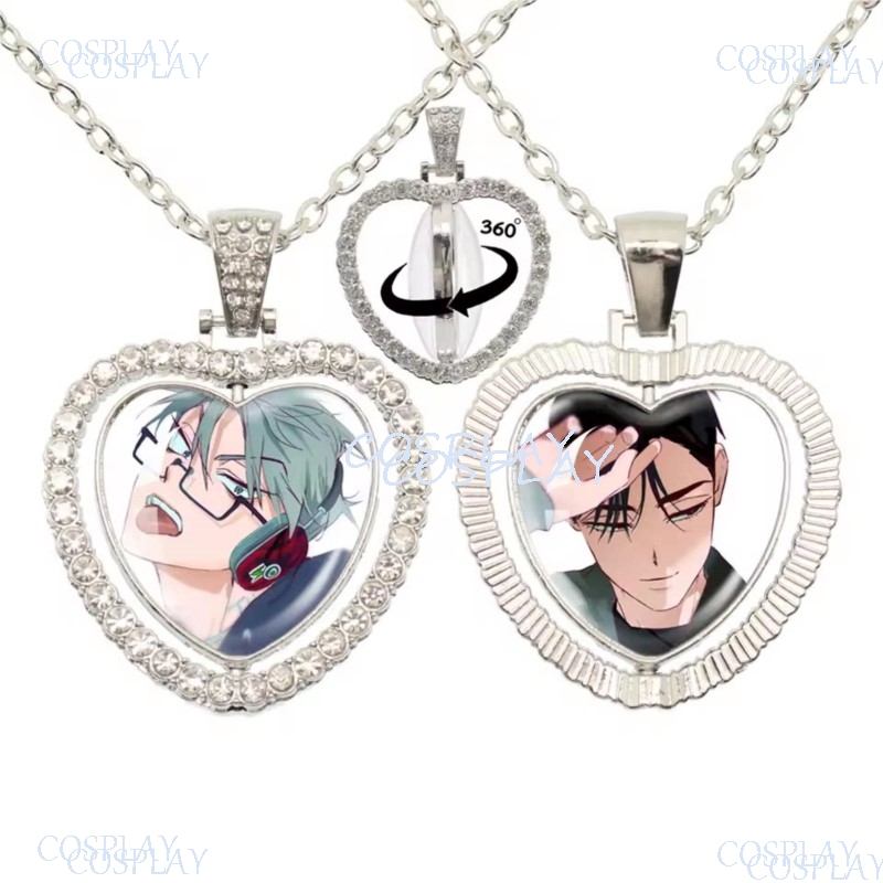 Alien Stage Rotatable Double S - Anime Pendant Necklace 评论和价格