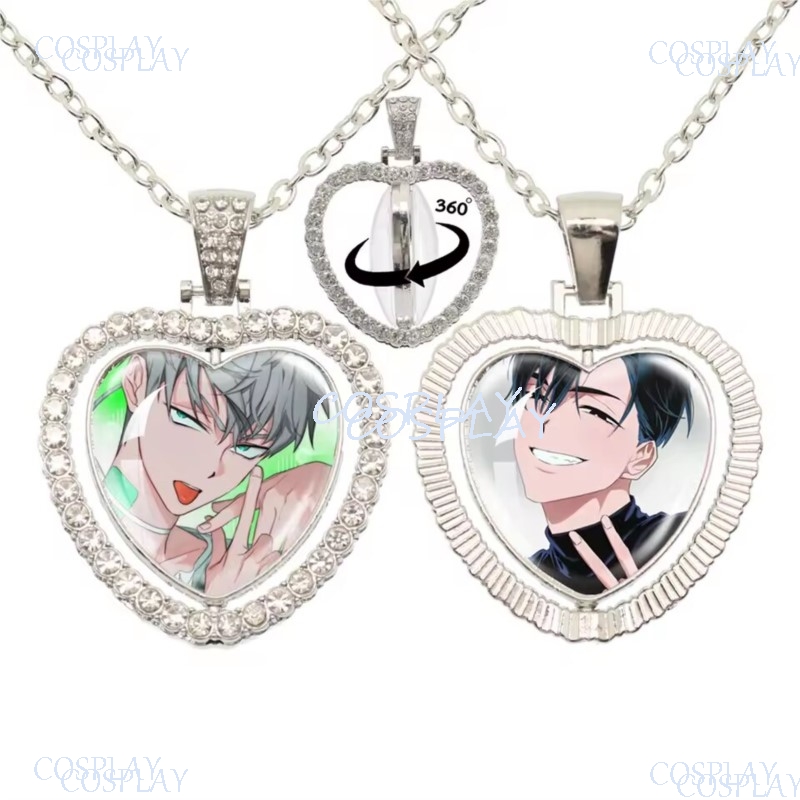 Alien Stage Rotatable Double S - Anime Pendant Necklace 评论和价格