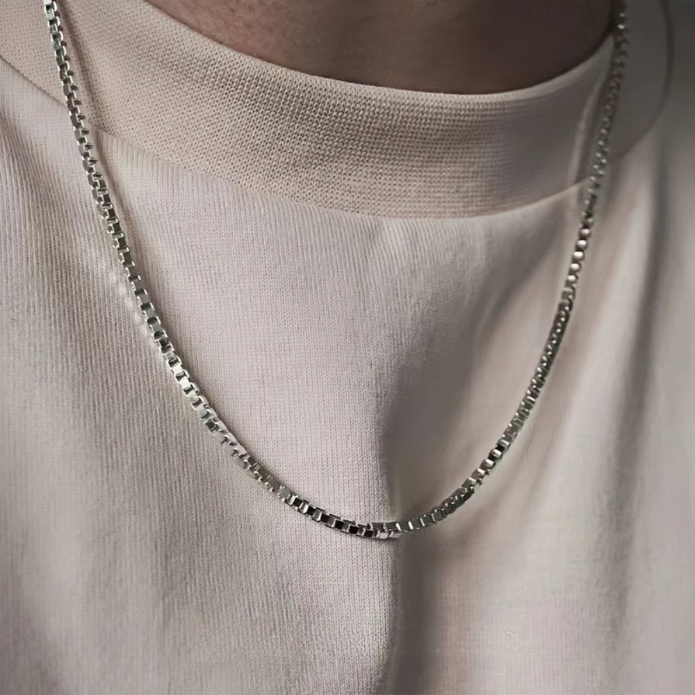 3MM 316L Stainless Steel Box C - Cuban Link Chain 12Mm 评论和价格