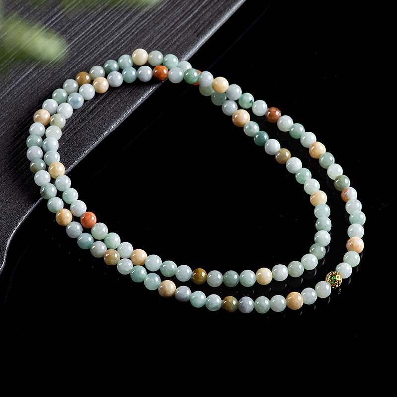 Burmese Jadeite Beads Bracelet - Bracelets 评论和价格