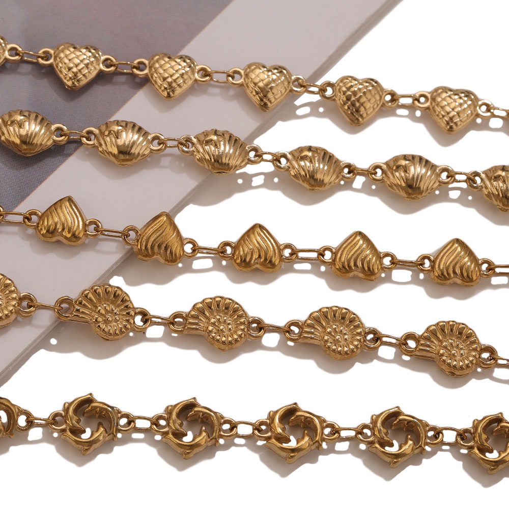 1M PVD Gold Stainless Steel He - Body Jewelry 评论和价格