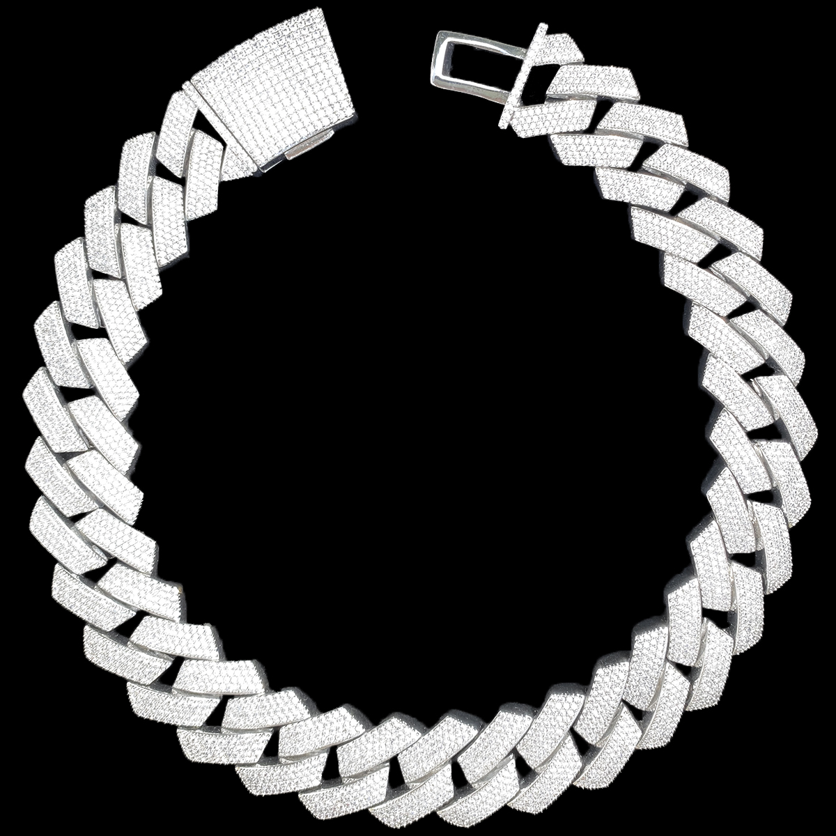 Aokaishen Men Hip Hop Necklace - Cuban Link Chain 12Mm 评论和价格