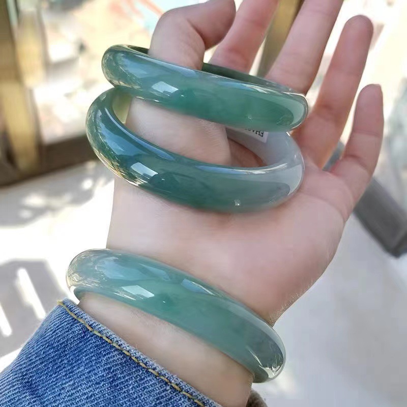 Natural genuine with floral pa - Bracelets 评论和价格