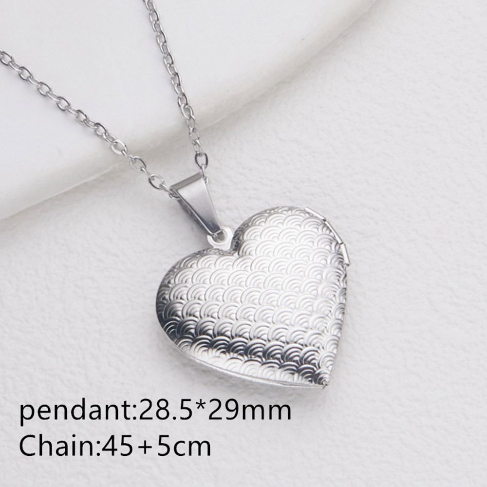 DIY Necklace Photo Picture Loc - Heart Locket Necklace Photo 评论和价格